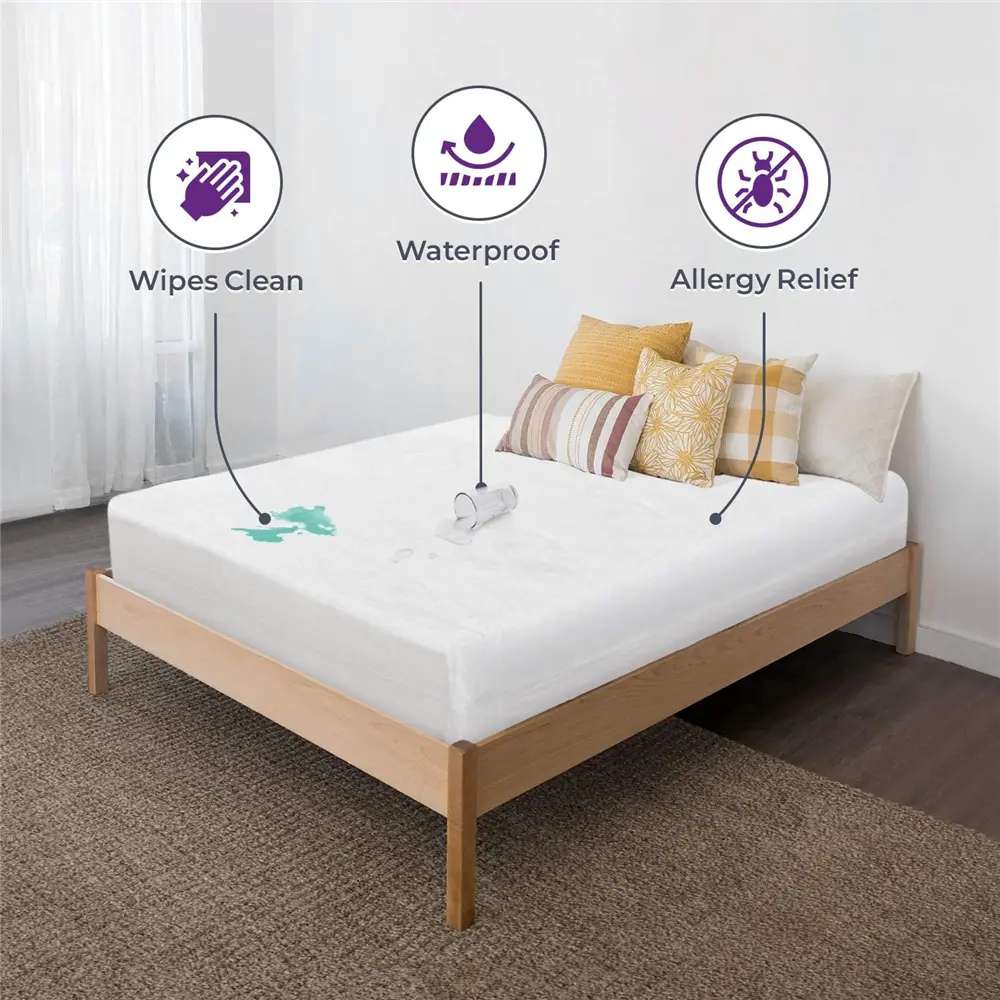 Plastic Mattress Protector Is Waterproof (3)